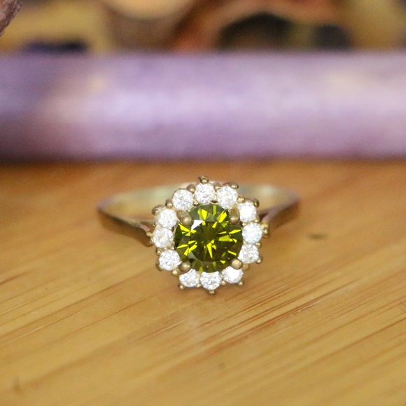 Turkish style Jewelry - 925 Sterling Silver Topaz Ring Size 6